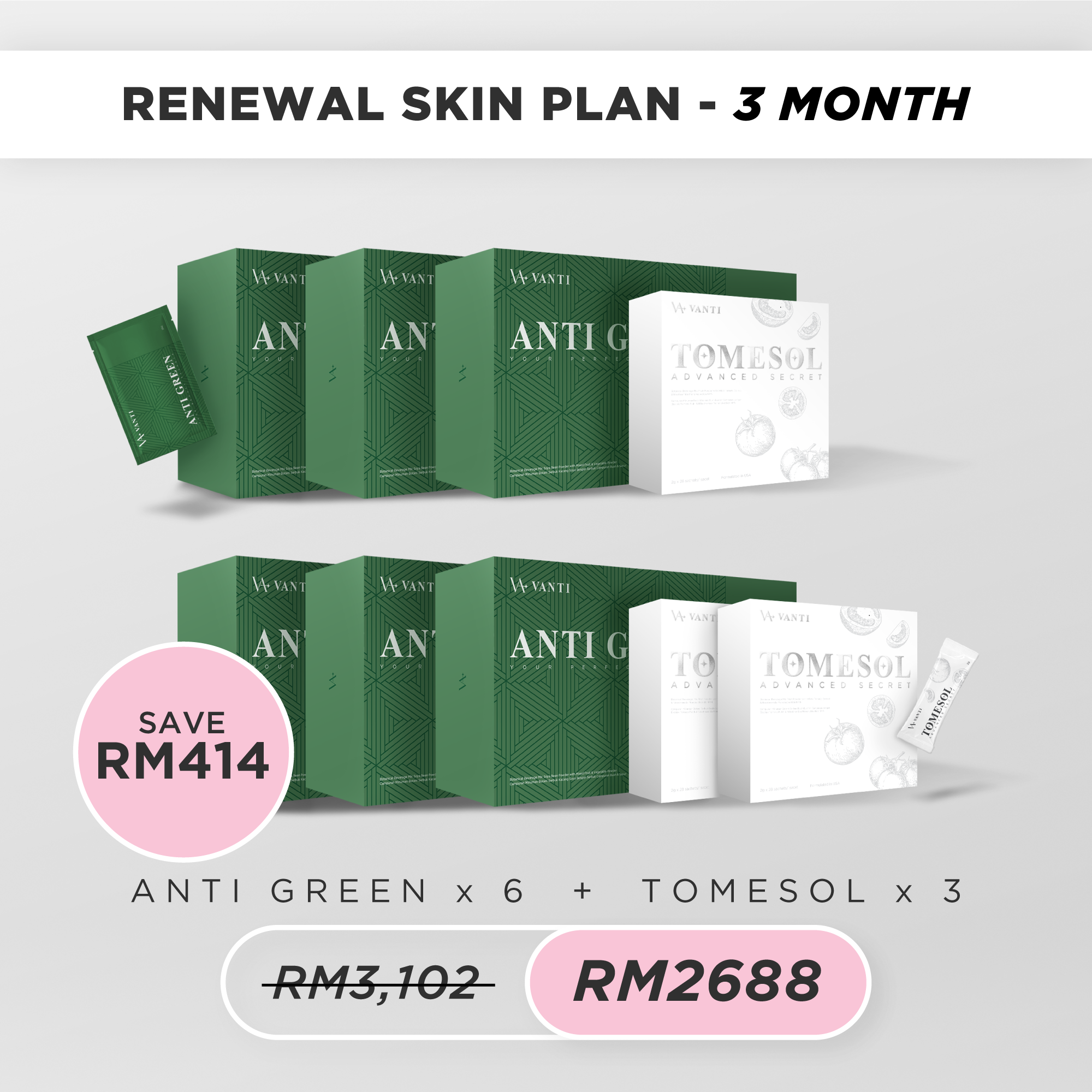 Renewal Skin Plan - 3 Month
