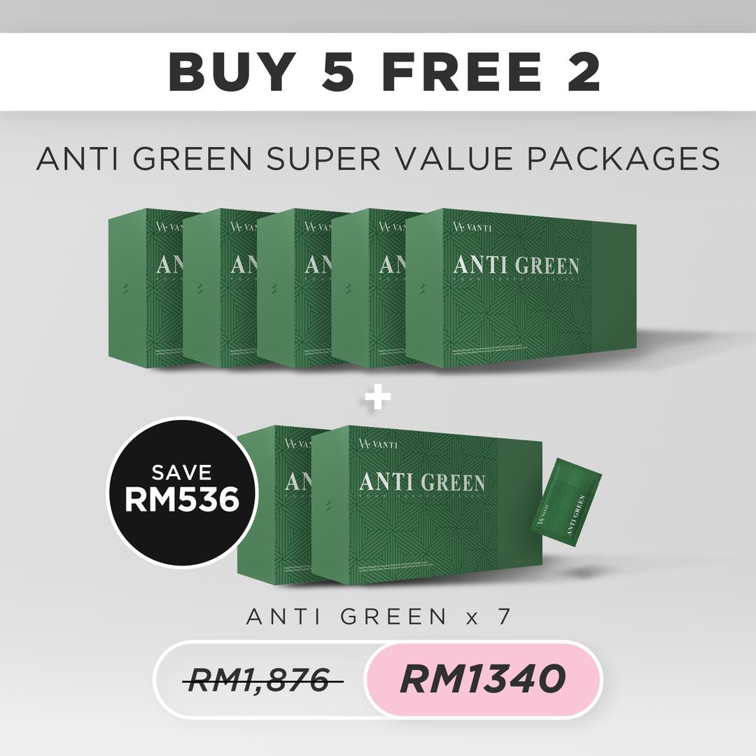 Anti Green Value Package 5 free 2